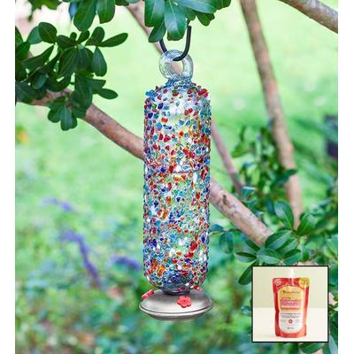 1-800-Flowers Home Decor Outdoor Garden Outdoor Garden Decor Delivery Filigree Hummingbird Feeder Hummingbird Feeder W/ Nectar