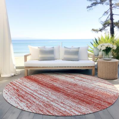 Machine Washable Indoor/ Outdoor Chantille Ombre Stripes Rug