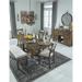 Signature Design by Ashley Moriville Grayish Brown 7-Piece Dining Package