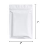 100Pcs 4x6 Inch Metallic Resealable Mylar Bags