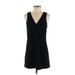 BCBGeneration Casual Dress - Shift: Black Solid Dresses - Women's Size 0