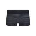 Boxer-Badehose S.OLIVER Gr. 5, N-Gr, schwarz (schwarz, grau) Herren Badehosen