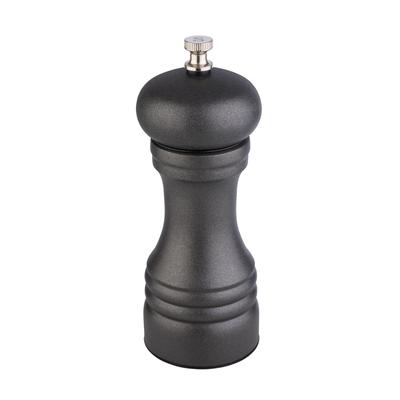 Libbey APS40556 6 1/8"H Pepper Mill - Stainless Steel, Black
