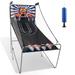 Costway Battery Operated Basketball Arcade Game, Metal | 81 H x 43 W x 81 D in | Wayfair HCST00025