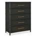 Hooker Furniture Retreat 5 - Drawer 56.25" W Dresser in Brown/Red | 56.25 H x 44 W x 19 D in | Wayfair 6950-90210-99