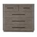 Hooker Furniture Modern Mood 5 - Drawer Nightstand Wood in Brown | 44 H x 50 W x 19 D in | Wayfair 6850-90017-89