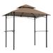 OC Orange-Casual 8 Ft. W x 5 Ft. D Steel Grill Gazebo Metal/Steel/Soft-top in Black/Gray | Wayfair FL-OS-GZ-05