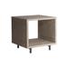 Bernhardt Exteriors Kingston Outdoor Side Table Wood in Brown/White | 24 H x 24.19 W x 24 D in | Wayfair X07121