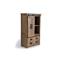 Armoire en bois manguier et métal