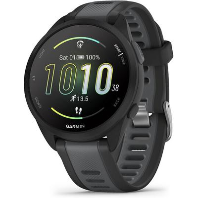 Garmin Forerunner 165 Music, Black with Slate Grey Band GPS, WiFi