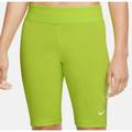 Nike Womens Sportswear Essential Bike Shorts Atomic Green Size XS