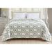 Bungalow Rose Liseli Oversize Microplush Printed Blankets Set of 1 Polyester in White | 90 H x 90 W in | Wayfair 8420338179B349C689EBD16EB29FE661