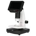 4 Inch LCD Digital Microscope 1200 Times Magnification 1080P Video Microscope Camera with 12MP Image Sensor for PC 100?240VUK Plug