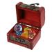 Pirate Treasure Chest Girls Toys Kid Toy Pirate Case with Gemstones Gemstones for Kids Girl Toy Treasure Chest Toy Child