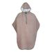 Toysmith Hooded Cape Winter Poncho Lined Cape Packable Fleece Reusable Cloak Windbreaker for Park Outdoor Walking Travel Patients Coffee