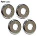 4 Pcs Radiator Pipe Cover Collar 3/8â€� 1/2â€� 3/4â€� hole Slide Over Existing Pipe