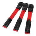 3Pcs 1/4 3/8 1/2 Inch Plastic Socket Storage Rack Rail Tray Holder Shelf Organizer Red Black