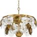 P400364-204-Progress Lighting-Loretta - 6 Light Chandelier In Modern Style-20.5 Inches Tall and 27 Inches Wide