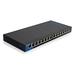 Pre-Owned Linksys LGS116 16-Port Gigabit Ethernet Switch - 16 Ports - 10/100/1000Base-T - 2 Layer Supported - Desktop Wall Mountable Like New