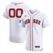 Men's Nike White Boston Red Sox Home Elite Pick-A-Player Retired Roster Patch Jersey