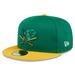 Youth New Era Kelly Green Oakland Athletics 2024 Batting Practice 59FIFTY Fitted Hat