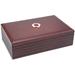 Brown NC State Wolfpack 9'' x 6'' Rosewood Desk Box