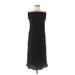 Zara Casual Dress - Sheath Open Neckline Sleeveless: Black Print Dresses - New - Women's Size Medium