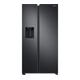 SAMSUNG Series 7 SpaceMax RS68CG883DB1EU American-Style Smart Fridge Freezer - Black, Black