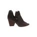 GB Gianni Bini Heels: Brown Print Shoes - Women's Size 11 - Peep Toe