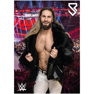 WWE Seth Rollins Crowd Poster – ungerahmt, A2 Image