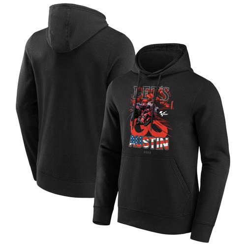 MotoGP™ USA Lets Go Grafik-Hoodie – Schwarz