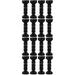 16 pcs Threaded Bed Frame Stoppers Bed Headboard Stoppers Adjustable Bed Headboard Stabilizers