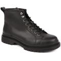 Denzel Leather Lace Up Boots - DENZEL / 324 394