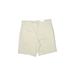 Croft & Barrow Shorts: Ivory Solid Bottoms - Women's Size 10