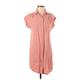 Old Navy Casual Dress - Shirtdress: Pink Dresses - Women's Size Small