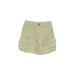 Baby Gap Cargo Shorts: Tan Print Bottoms - Kids Boy's Size 3 - Light Wash