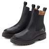 Stiefelette ELBSAND, Damen, Gr. 40, schwarz, Obermaterial: 100% Rindsleder. Futter: 100% Synthetik. Decksohle: 100% Synthetik. Laufsohle: 100% Synthetik, unifarben, casual, Schuhe, Chelseaboots, Schlupfstiefel, Bikerboots aus Leder