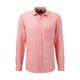 Leinenhemd OLYMP "Casual" Gr. XXXL, N-Gr, rosa (rose) Herren Hemden Langarm