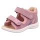 Sandale SUPERFIT "POLLY" Gr. 23, lila (flieder, rosa) Kinder Schuhe
