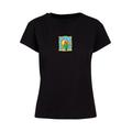 T-Shirt MERCHCODE "Damen Ladies Frida Kahlo - Cactus Box Tee" Gr. 4XL, schwarz (black) Herren Shirts T-Shirts