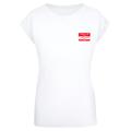 T-Shirt MERCHCODE "Damen Ladies Lewis Capaldi - Hello it's me T-Shirt" Gr. XXL, weiß (white) Herren Shirts T-Shirts