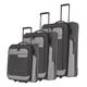 Trolleyset TRAVELITE "VIIA L/M/S, 2w" grau (schiefer) Koffer-Sets Koffer Trolleys