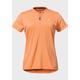 Radtrikot SCHÖFFEL "Shirt Udine L" Gr. 44, orange (5075, orange) Damen Trikots