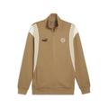 Sweatjacke PUMA "Manchester City FtblArchive Trainingsjacke Herren" Gr. S, beige (toasted granola beige) Herren Sweatjacken Sweatshirts