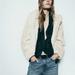 Zara Jackets & Coats | Cozy Zara Jacket! Nwt Medium | Color: Silver | Size: M