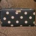 Kate Spade Bags | Kate Spade Wallet: Polka Dots | Color: Black/Cream | Size: Os