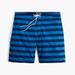 J. Crew Swim | J Crew 9" Eco Long Board Shorts Striped Swim Trunks Swimsuit Mens 42 New Nwt | Color: Blue | Size: 42