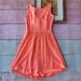 Lilly Pulitzer Dresses | Lilly Pulitzer Women's Neon Orange Round Neck Sleeveless Hi-Lo Nicolette Dress S | Color: Orange | Size: S