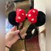 Disney Accessories | Disney Parks Minnie Mouse Ear Headband | Color: Black | Size: Os