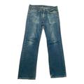 Levi's Jeans | Levis 514 Jeans Men’s 34 X 32 Classic Straight-Fit Jeans Distressed Read | Color: Blue | Size: 34